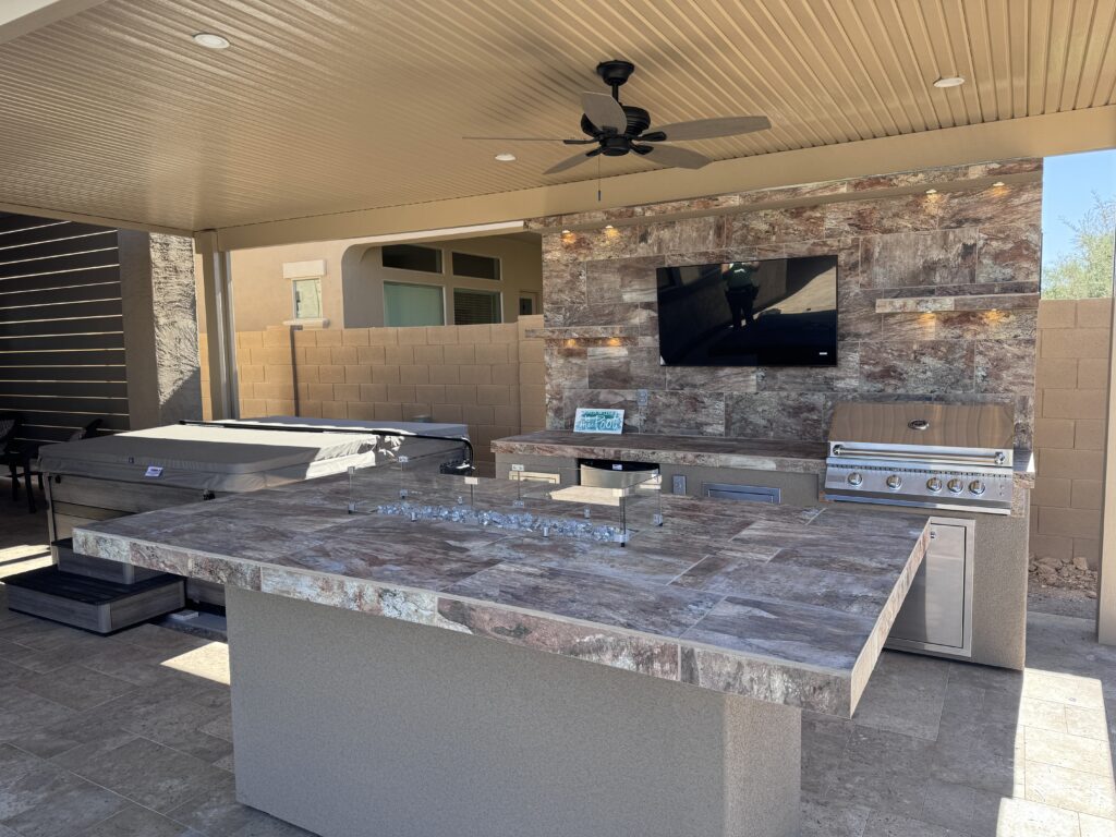 Outdoor Barbeque Area